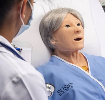 geriatric mask on susie 2000